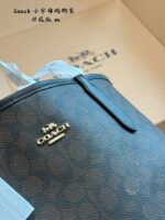 Coach City Tote Monogram Tote Bag New Monogram Magnetic Closure Design - Image 4