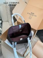 Coach City Tote Monogram Tote Bag New Monogram Magnetic Closure Design - Image 9