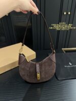 Ralph Lauren Croissant Bag Semi-Circular Design, Supple Leather, Crossbody/Shoulder Bag - Image 11