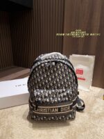 Dior Canvas Backpack Minimalist And Timeless Edgy And Chic Versatile For Any Occasion