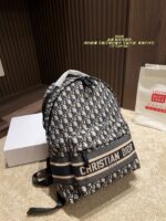 Dior Canvas Backpack Minimalist And Timeless Edgy And Chic Versatile For Any Occasion - Image 2