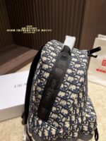 Dior Canvas Backpack Minimalist And Timeless Edgy And Chic Versatile For Any Occasion - Image 9
