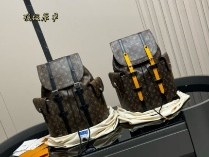 Louis Vuitton Classic Fabric Backpack Sophisticated And Elegant Comfortable To The Touch