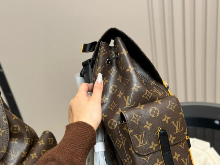 Louis Vuitton Classic Fabric Backpack Sophisticated And Elegant Comfortable To The Touch - Image 7
