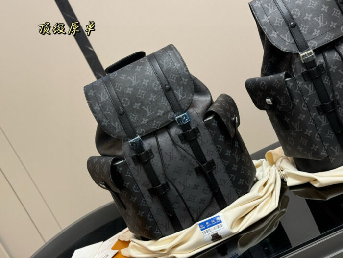 Louis Vuitton Backpack Classic Fabric Superb Handfeel Understated Elegance - Image 6