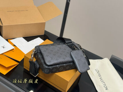 Louis Vuitton Men'S 3-In-1 Multi-Wear Style Genuine Factory-Direct Quality