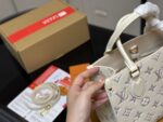 Louis Vuitton On The Go Jungle Shopping Bag Hidden Shoulder Strap For Single-Shoulder Or Hand-Carry Use - Image 3