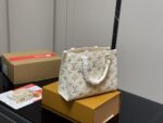 Louis Vuitton On The Go Jungle Shopping Bag Hidden Shoulder Strap For Single-Shoulder Or Hand-Carry Use - Image 8