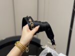 Dior Lady Dior Embroidered Lambskin Calfskin Handbag With Latest Shoulder Strap - Image 6