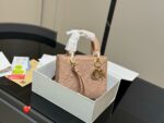 Dior Satin Embroidered Lambskin Calfskin With The Latest Shoulder Strap - Image 2