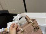 Dior Satin Embroidered Lambskin Calfskin With The Latest Shoulder Strap - Image 3