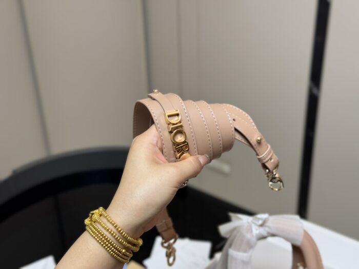 Dior Satin Embroidered Lambskin Calfskin With The Latest Shoulder Strap - Image 6