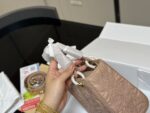 Dior Satin Embroidered Lambskin Calfskin With The Latest Shoulder Strap - Image 7