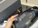 Chanel 25A Vertical Suede Tote Bag Mellard Colour Palette Handheld Or Underarm Carry Effortlessly Relaxed - Image 4