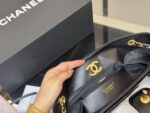 Chanel 25A Vertical Suede Tote Bag Mellard Colour Palette Handheld Or Underarm Carry Effortlessly Relaxed - Image 5