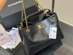 Chanel 25A Vertical Suede Tote Bag Mellard Colour Palette Handheld Or Underarm Carry Effortlessly Relaxed - Image 6