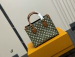 Louis Vuitton On The Go Jungle Calfskin Shopping Tote Hidden Shoulder Strap Single-Shoulder Or Hand-Carry Includes Folding Box - Image 13