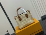 Louis Vuitton On The Go Jungle Calfskin Shopping Tote Hidden Shoulder Strap Single-Shoulder Or Hand-Carry Includes Folding Box - Image 15