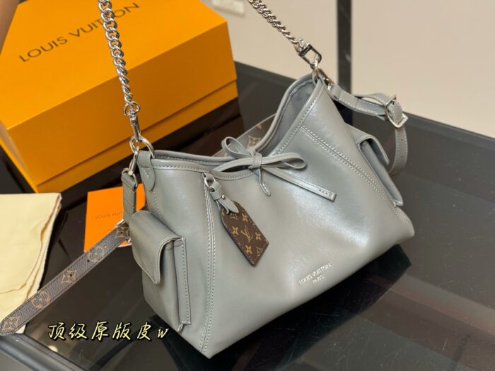 Louis Vuitton Carryall Bow-Tie Shoulder Bag With Coin Purse Included Single-Shoulder Crossbody - Image 2