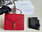 Yves Saint Laurent Cassandra Mini Bag Rotating Y-Shaped Clasp Multiple Leather Options Handheld, Shoulder, Crossbody - Image 3