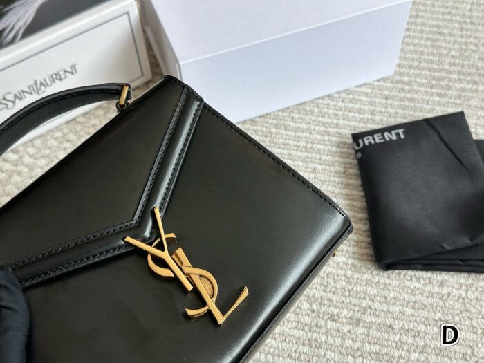 Yves Saint Laurent Cassandra Mini Bag Rotating Y-Shaped Clasp Multiple Leather Options Handheld, Shoulder, Crossbody - Image 2