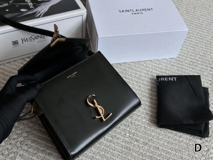 Yves Saint Laurent Cassandra Mini Bag Rotating Y-Shaped Clasp Multiple Leather Options Handheld, Shoulder, Crossbody - Image 7
