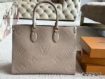Louis Vuitton Onthego Embossed Cowhide Handbag With Box - Image 11