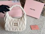 Miu Miu Wander Vintage Playful Hobo Bag Soft, Spacious And Versatile - Image 11