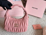 Miu Miu Wander Vintage Playful Hobo Bag Soft, Spacious And Versatile - Image 13