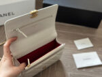 Chanel Double Ball Woc Diamond Quilting Double Chain Adjustable Crossbody Handbag - Image 8