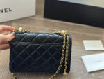 Chanel Double Ball Woc Diamond Quilting Double Chain Adjustable Crossbody Bag - Image 7