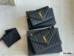 Yves Saint Laurent L Envelope Caviar Envelope Bag Cowhide Summer Classic - Image 10