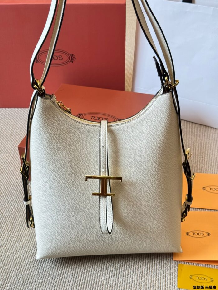 Tod'S Replica Edition Cowhide Shoulder Tote Bag Minimalist And Practical Lightweight And Hard-Wearing - Image 1