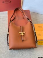 Tod'S Replica Edition Cowhide Shoulder Tote Bag Minimalist And Practical Lightweight And Durable - Image 2