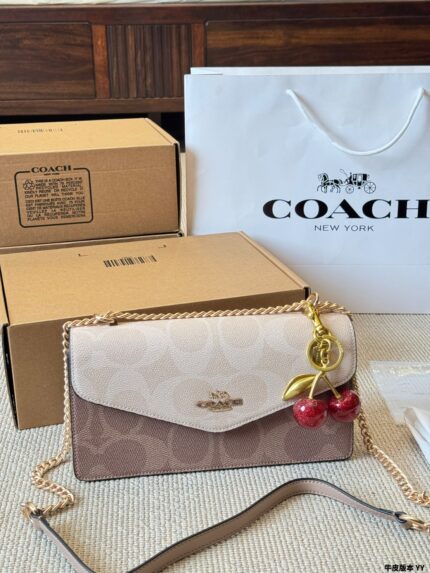 Coach Kalre Accordion Envelope Bag | Classic Colour | Exquisite Elegance