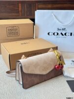 Coach Kalre Accordion Envelope Bag | Classic Colour | Exquisite Elegance - Image 4