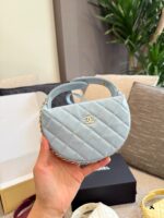 Chanel 23C Hoop Black Gold Handbag With Diy Chain Shoulder Strap - Image 10