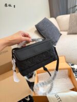 Louis Vuitton Steamer East West Classic Monogram Magnetic Clasp Taurillon Calfskin Embossed Mini Crossbody Tote Unisex Style - Image 2