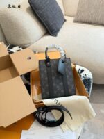Louis Vuitton Sac Plat Mini Monogram Canvas Multi-Function Tote Bag