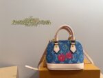 Louis Vuitton Cherry Shell Bag Tri-Colour Monogram With Playful Cherries Mini Shell Silhouette Chain Shoulder Strap For Underarm Or Crossbody Carry Surprisingly Spacious - Image 2