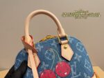 Louis Vuitton Cherry Shell Bag Tri-Colour Monogram With Playful Cherries Mini Shell Silhouette Chain Shoulder Strap For Underarm Or Crossbody Carry Surprisingly Spacious - Image 9