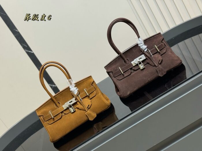 Hermès Bk Horizontal Top-Grain Cowhide Handbag - Image 1