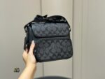 Coach Men'S Messenger Bag Taiwanese Cowhide Metal Hardware Logo Dedicated Lining Essential For The Straight Man - Image 9