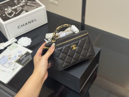 Chanel Handle Makeup Compact Touch-Ups And Styling