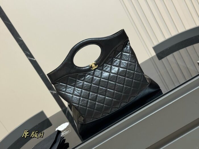 Chanel Bag Genuine Leather Foldable Box Quilted Pattern Durable Premium Quality - Image 1