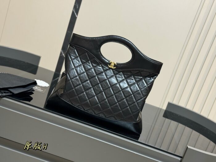 Chanel Bag Genuine Leather Foldable Box Quilted Pattern Durable Premium Quality - Image 2