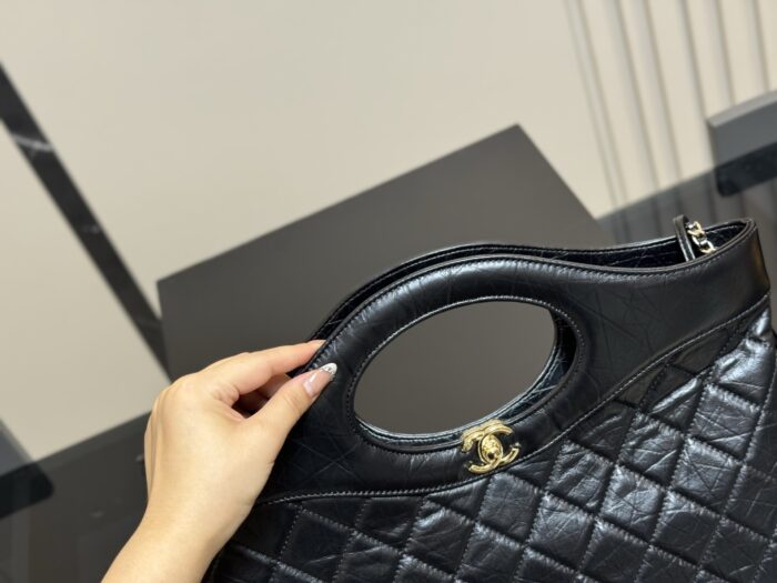 Chanel Bag Genuine Leather Foldable Box Quilted Pattern Durable Premium Quality - Image 3