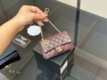 Chanel Mini Cf Pendant Bag Quadri-Stitched Heart Charm Chain Bag - Image 3