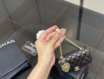Chanel Mini Cf Pendant Bag Quadri-Stitched Heart Charm - Image 2