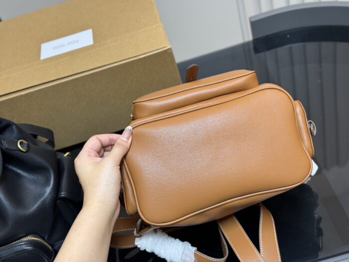 Miu Miu Backpack Sweet And Edgy Girlish Design Complete With Box - Image 8